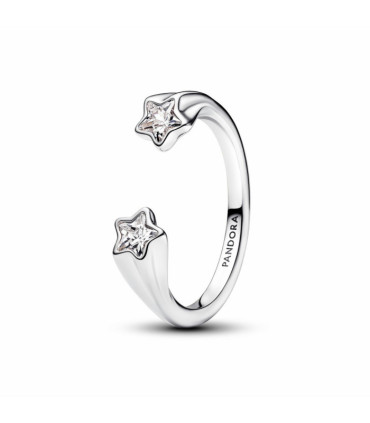 Anillo Abierto Estrellas Fugaces Pandora - 193582C01