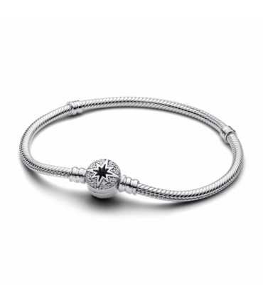 Pulsera Pandora Moments Cadena de Serpiente con Cierre de Estrella Polar - 593584C01