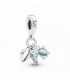 Charm Colgante Triple Pez, Tortuga Marina y Concha Pandora - 791697C01