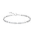 Pulsera Plata Circonitas Brillantes Luxenter - BX2560000