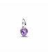 Charm Mini Colgante Pandora ME Chakra Corazón Morado - 793042C04